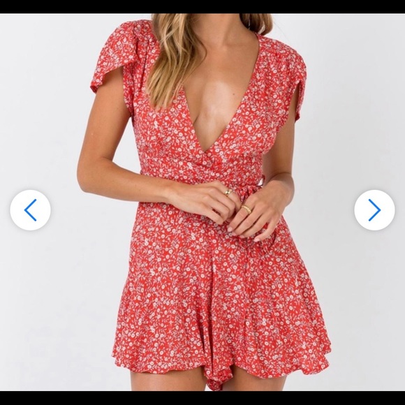 NWOT Princess Polly romper - Picture 4 of 5